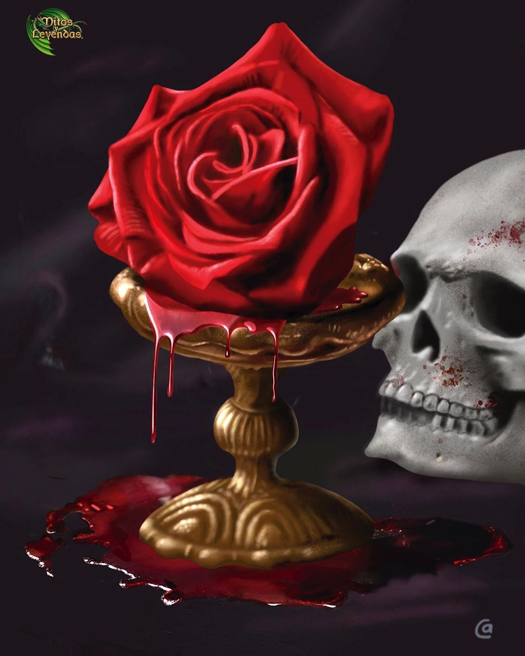 Ilustración de la baraja Vampiro descartamanos